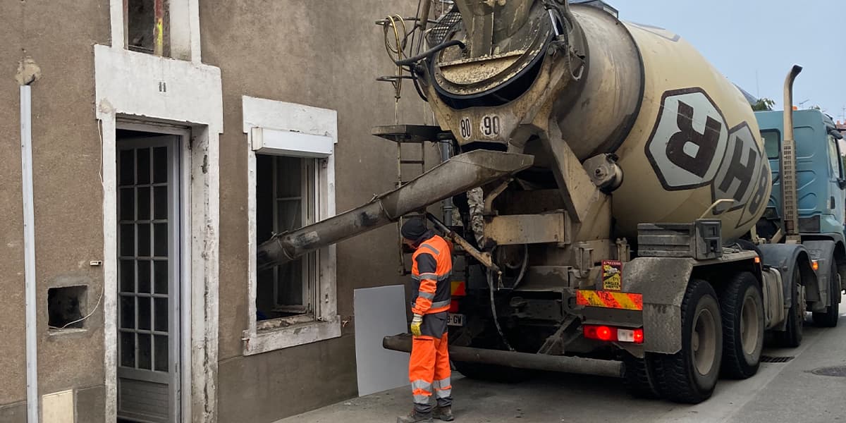 Avant travaux à Indre